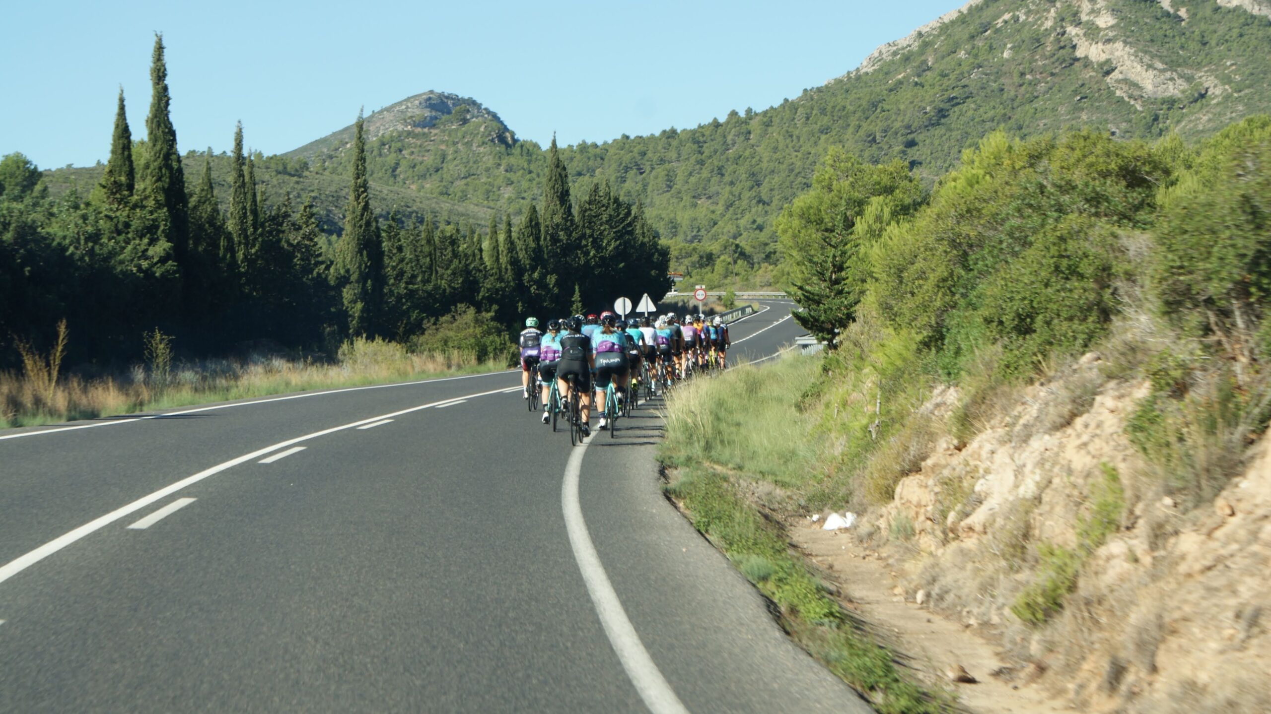 Carretera anem a La Mussara